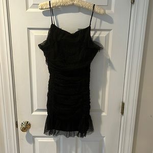 Lulu’s Black spaghetti strap dress